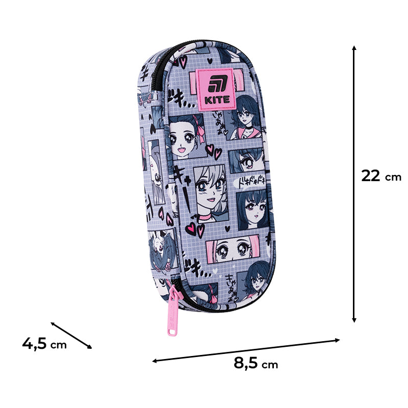 Piórnik saszetka Kite Anime Girl K25-599-9