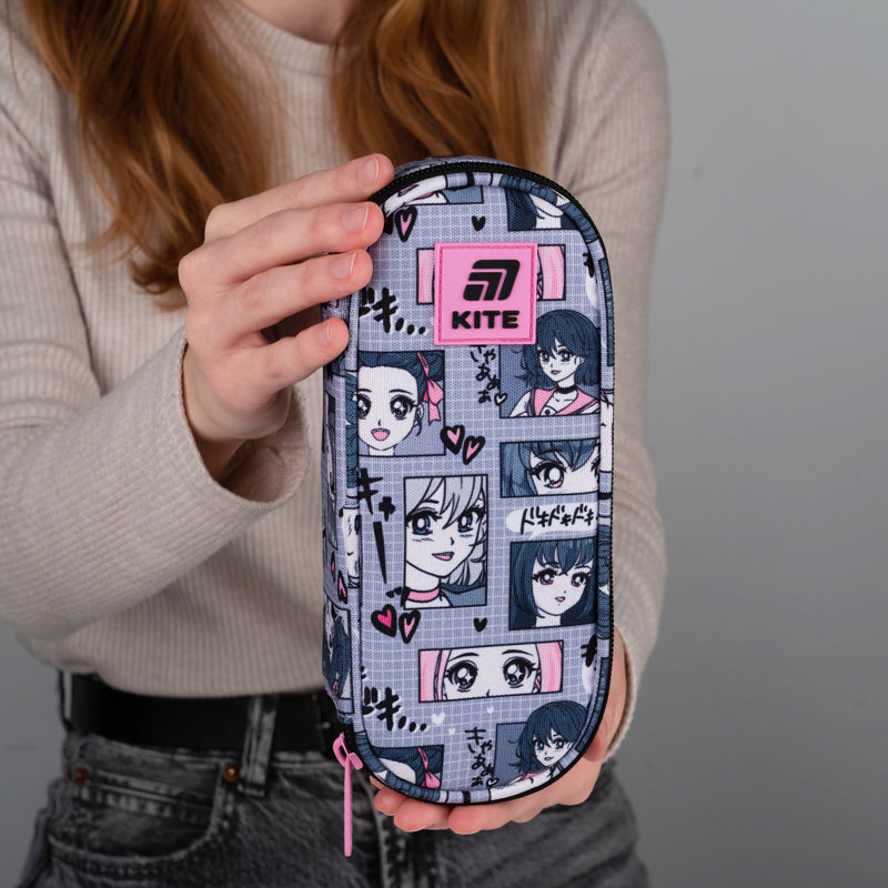 Piórnik saszetka Kite Anime Girl K25-599-9