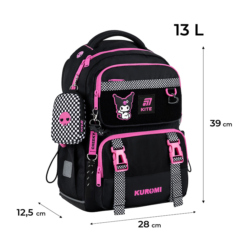 Рюкзак шкільний Kite Education Kuromi HK25-1022M
