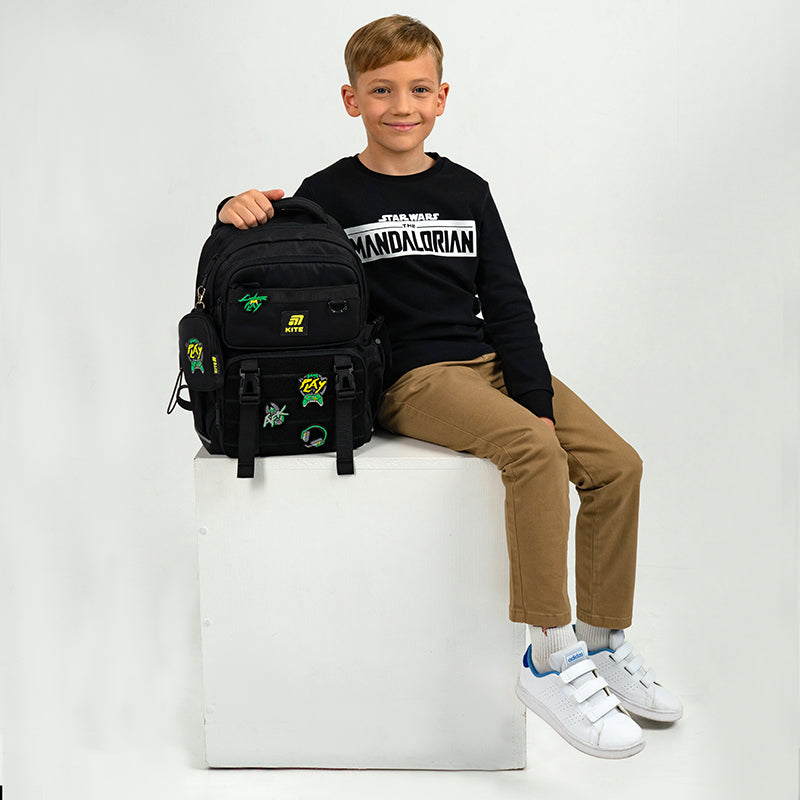 Рюкзак шкільний Kite Education Cyber Game K25-1022M-2