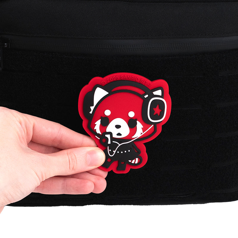 Zestaw plakietka na rzep i brelok zawieszek Kite Aggretsuko AR25-3010-2, 2 szt.