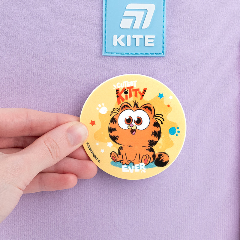Набір бейдж на липучці та підвіска Kite Garfield GF25-3010, 2 шт.