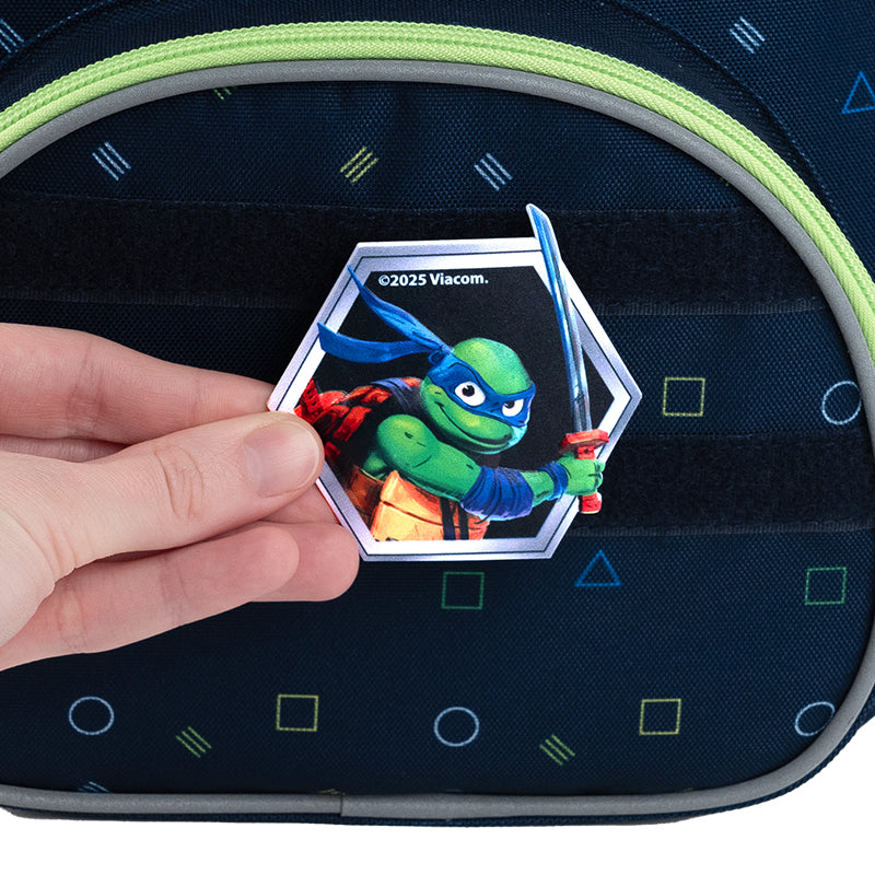 Набір бейдж на липучці та підвіска Kite TMNT Mutant Mayhem NT25-3010, 2 шт.