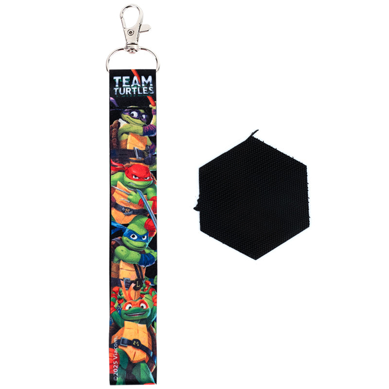 Набір бейдж на липучці та підвіска Kite TMNT Mutant Mayhem NT25-3010, 2 шт.