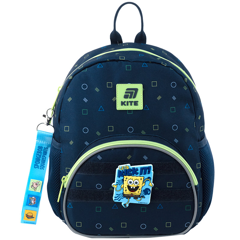 Набір бейдж на липучці та підвіска Kite SpongeBob SquarePants SB25-3010, 2 шт.