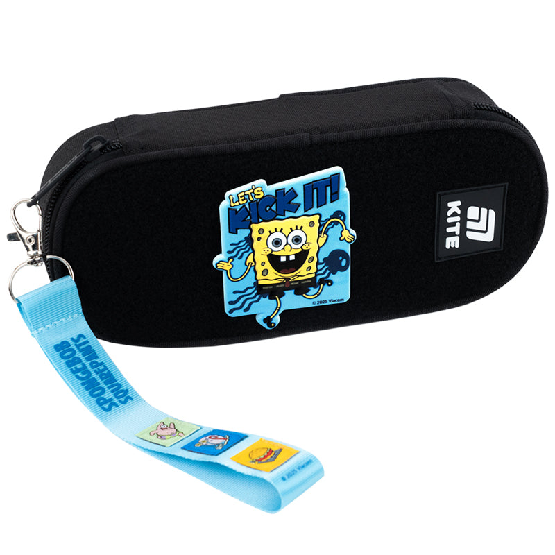 Набір бейдж на липучці та підвіска Kite SpongeBob SquarePants SB25-3010, 2 шт.