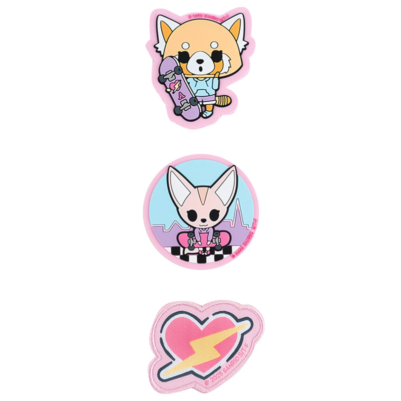 Набір бейджів на липучці Kite Aggretsuko AR25-3012, 3 шт.