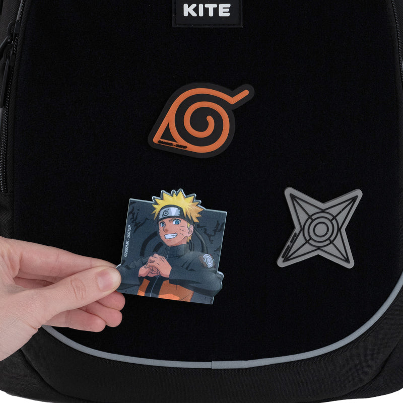 Zestaw plakietek na rzepy Kite Naruto Shippuden NR25-3012, 3 szt.