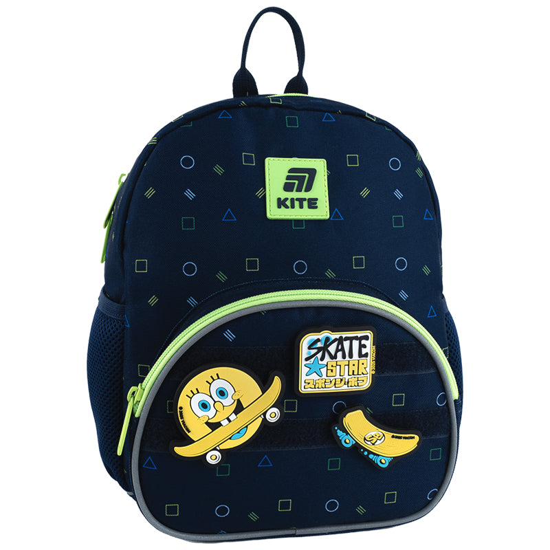 Набір бейджів на липучці Kite SpongeBob SquarePants SB25-3012, 3 шт.