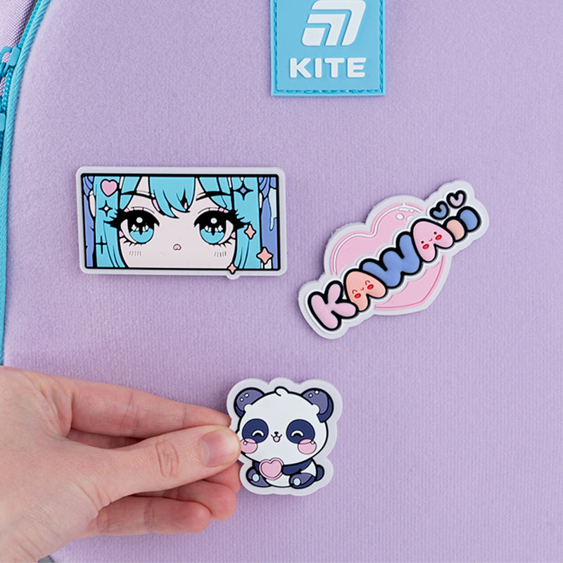 Набір бейджів на липучці Kite K25-3012-1, 3 шт.