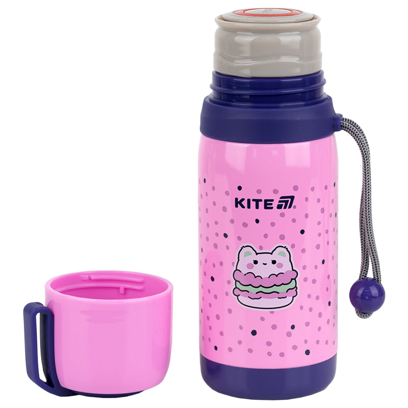 Termos Kite Feel Good K25-301-2, 350 ml, liliowy