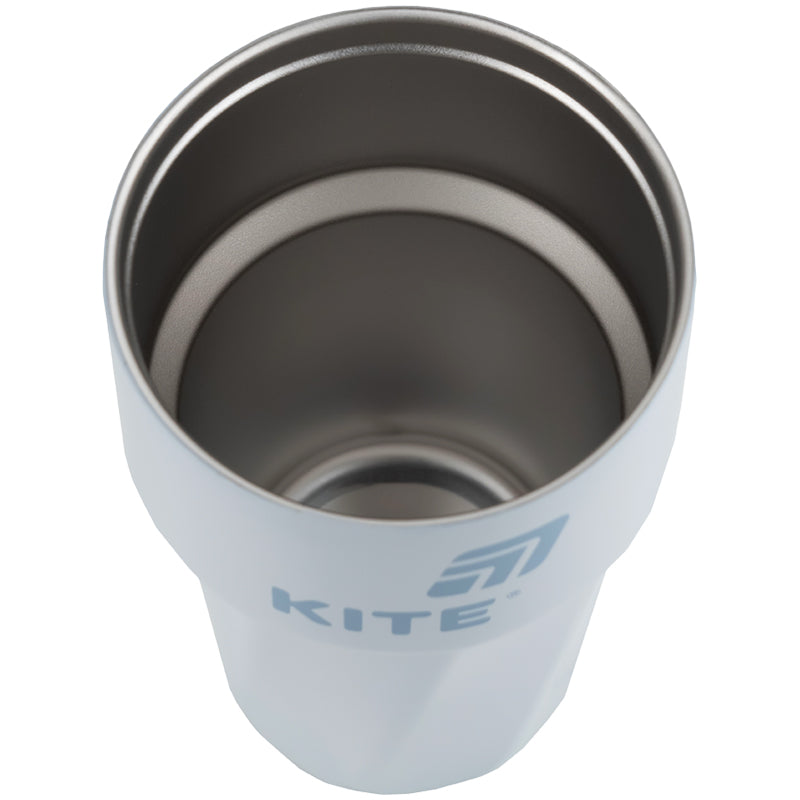 Kubek termiczny Kite K25-1220-2, 450 ml, szaro-niebieski
