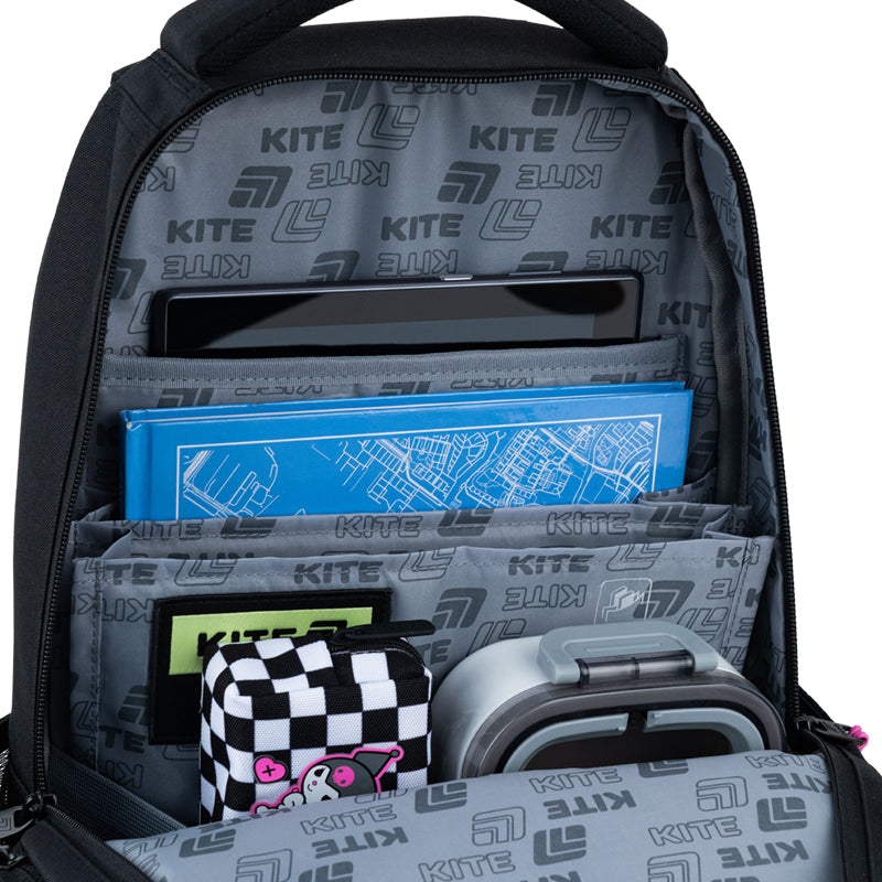 Рюкзак Kite Education teens Kuromi HK25-2587M-2