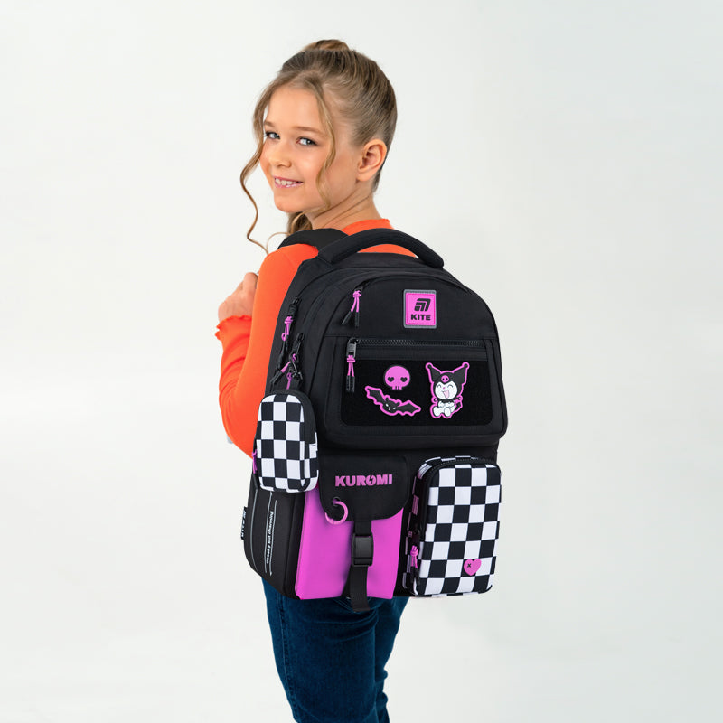 Рюкзак Kite Education teens Kuromi HK25-2587M-2