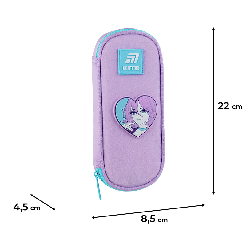 Piórnik saszetka Kite Kawaii Love K25-599-20