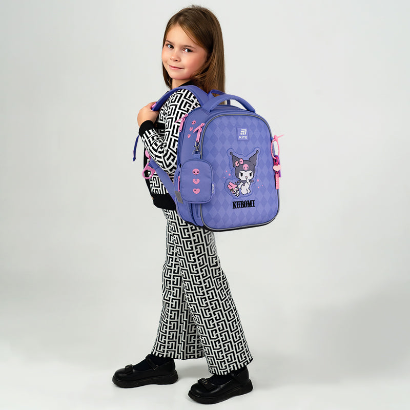 Рюкзак шкільний каркасний Kite Education Kuromi HK25-555S-2