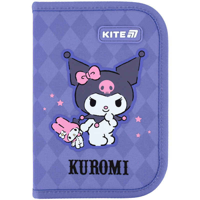 Пенал без наповнення Kite Kuromi HK25-621-2, 1 відділення, 1 відворот