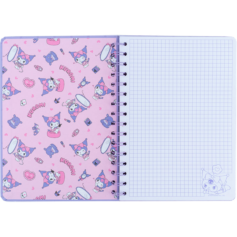 Notes na spirali Kite Kuromi HK24-190, A5, 80 kartek, kratka