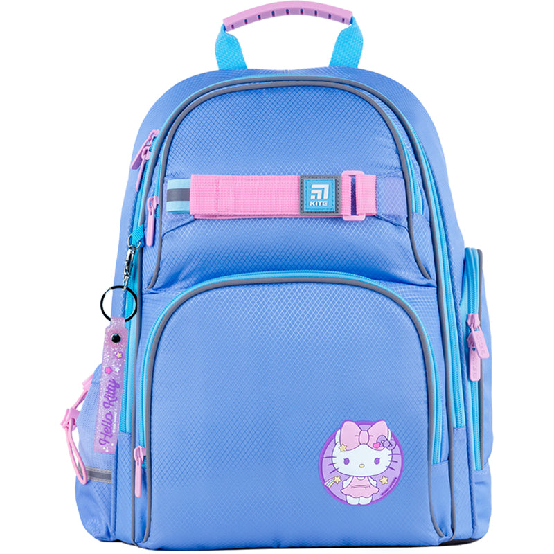 Zestaw plakietka na rzep i brelok zawieszka Kite Hello Kitty HK24-3010-3, 2 szt.