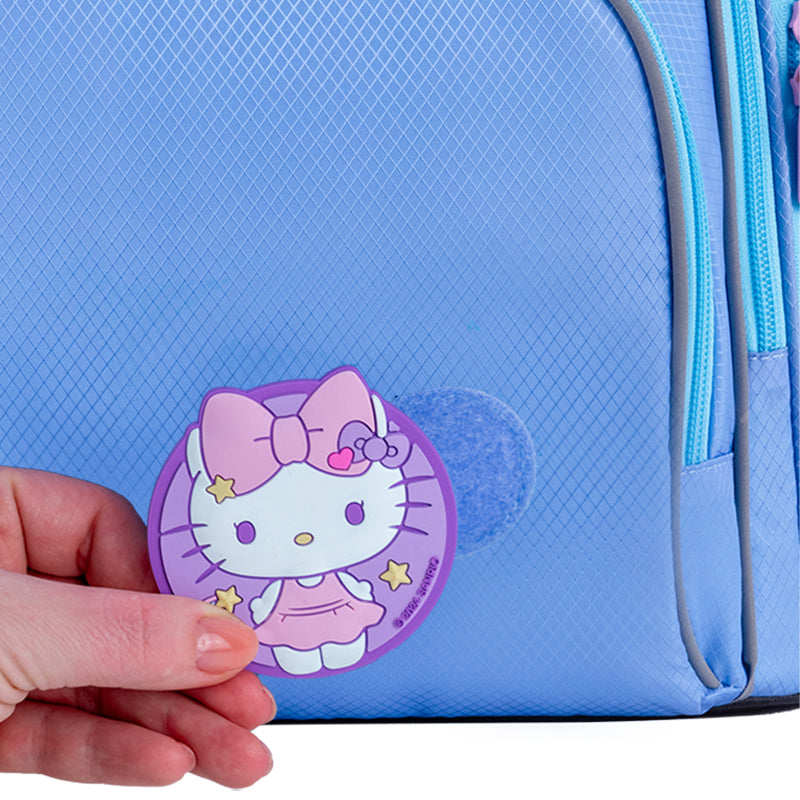 Zestaw plakietka na rzep i brelok zawieszka Kite Hello Kitty HK24-3010-3, 2 szt.