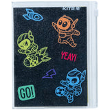 Notatnik Kite Black space K22-462-3 silikonowa oprawa, 80 kartek Notatnik Kite Black space K22-462-3 silikonowa oprawa, 80 kartek