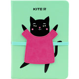 Notatnik Kite Green cat K22-464-2 twarda oprawa, В6, 96 kartek Notatnik Kite Green cat K22-464-2 twarda oprawa, В6, 96 kartek