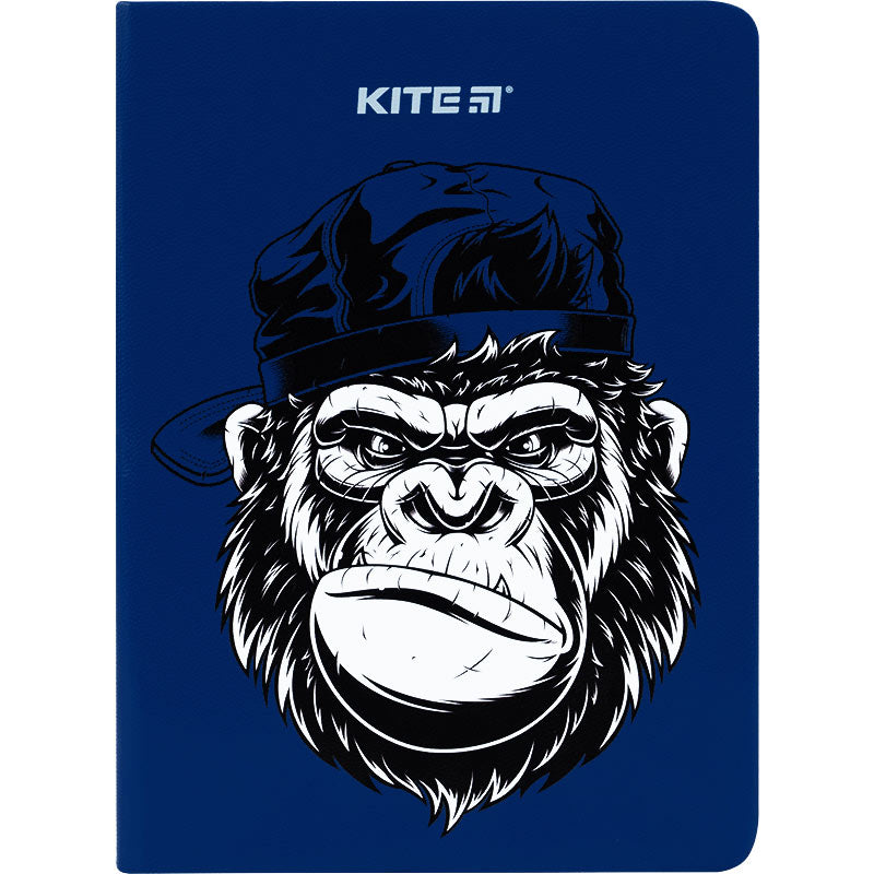 Notatnik Kite Blue monkey K22-464-3 twarda oprawa, В6, 96 kartek
