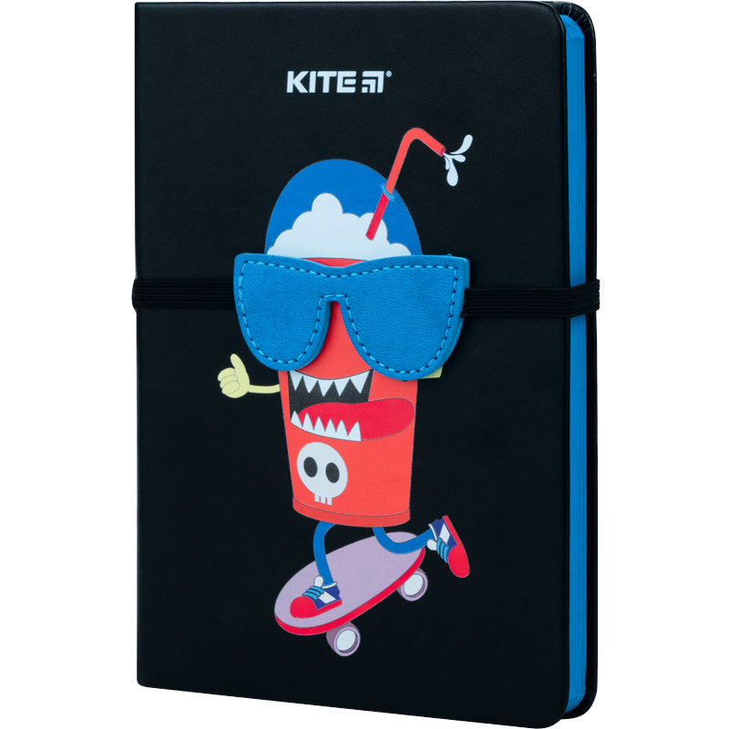 Notatnik Kite Black skate K22-464-4 twarda oprawa, В6, 96 kartek