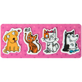 Zakładki indeksujące plastikowe Kite Pets K22-479-5, 4x20 szt., 35х50 mm Zakładki indeksujące plastikowe Kite Pets K22-479-5, 4x20 szt., 35х50 mm