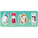 Zakładki indeksujące plastikowe Kite Cats K22-479-6, 4x20 szt., 35х50 mm Zakładki indeksujące plastikowe Kite Cats K22-479-6, 4x20 szt., 35х50 mm