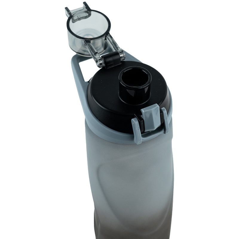 Butelka na wodę Kite K24-1200-1, 760 ml, szaro-czarna