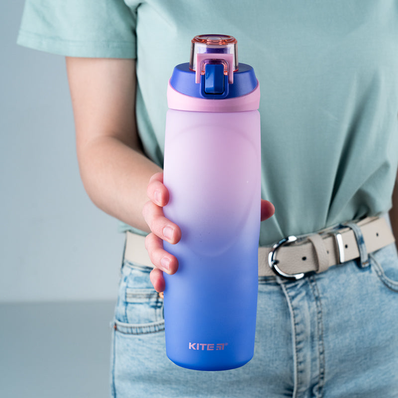 Butelka na wodę Kite K24-1200-2, 760 ml, fioletowo-różowa