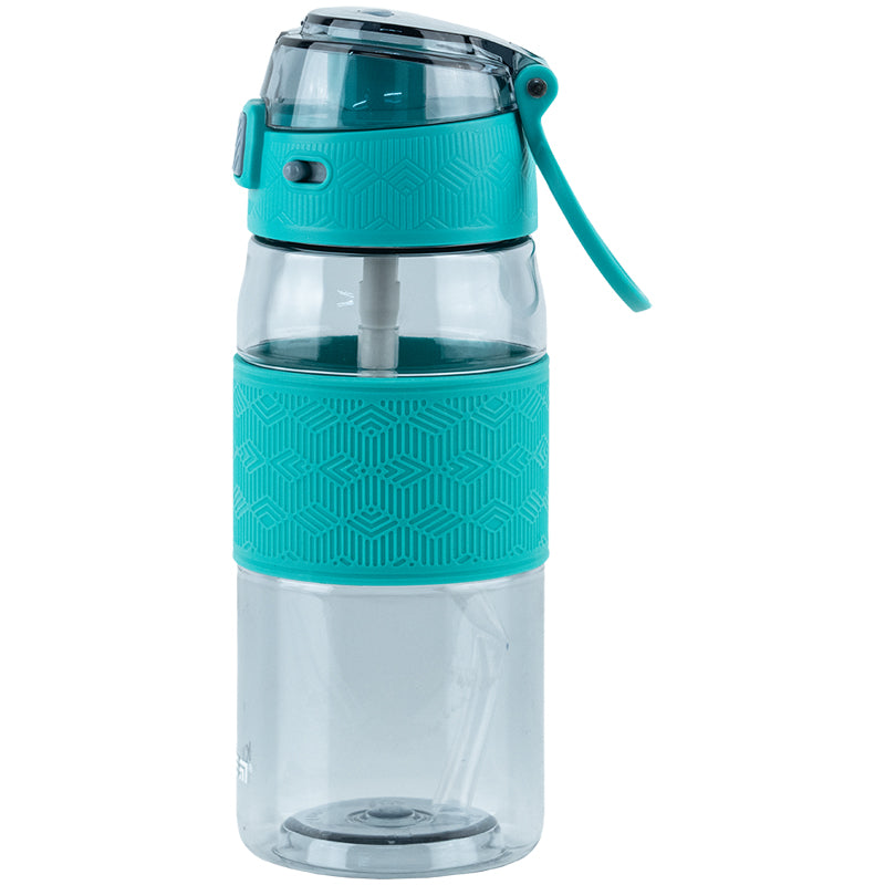 Butelka na wodę Kite K24-1201-1, 600 ml, szaro-zielona