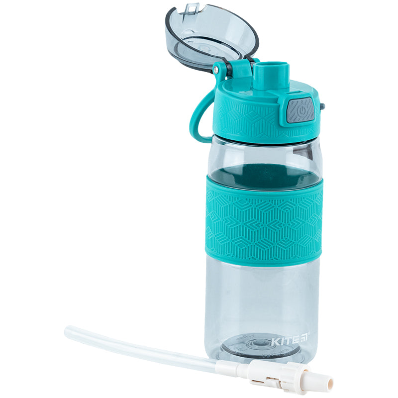 Butelka na wodę Kite K24-1201-1, 600 ml, szaro-zielona