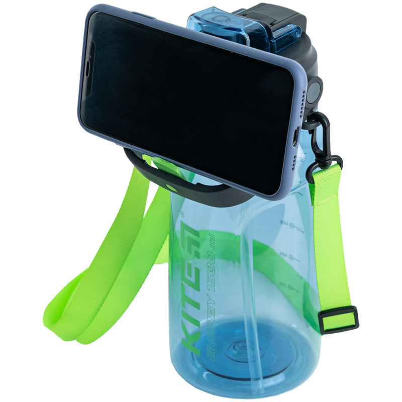 Butelka na wodę Kite K24-1202-1, 1500 ml, niebieska