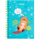 Notatnik z zakładkami indeksujące Kite Otter K24-191-3, А5, 80 kartek, kratka Notatnik z zakładkami indeksujące Kite Otter K24-191-3, А5, 80 kartek, kratka
