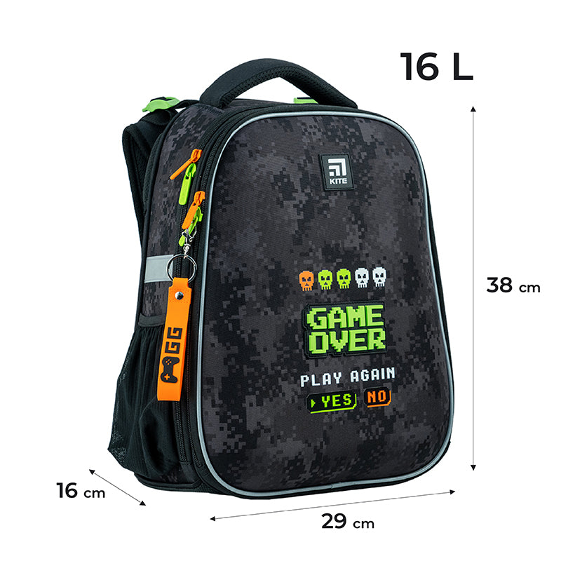 Tornister Kite Education Game Over K24-531M-6