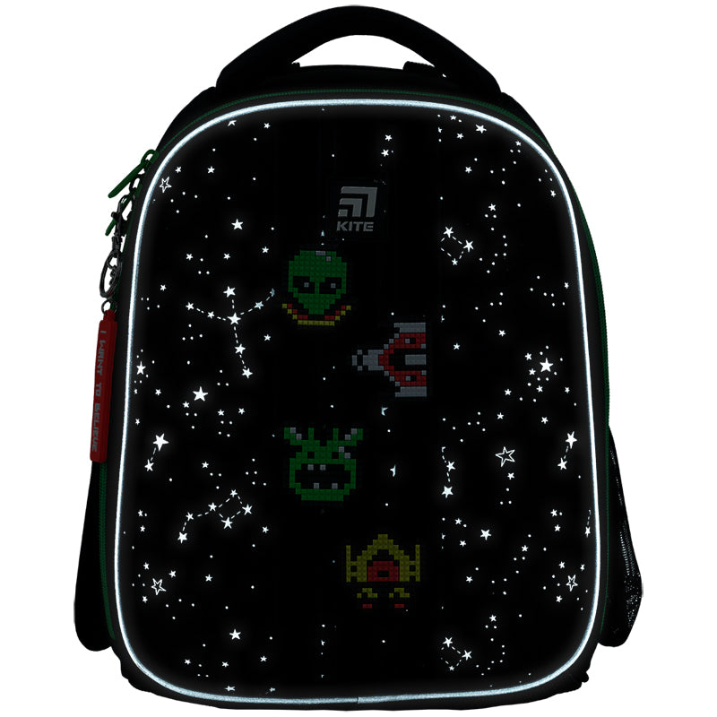 Рюкзак шкільний каркасний Kite Education UFO K24-555S-7