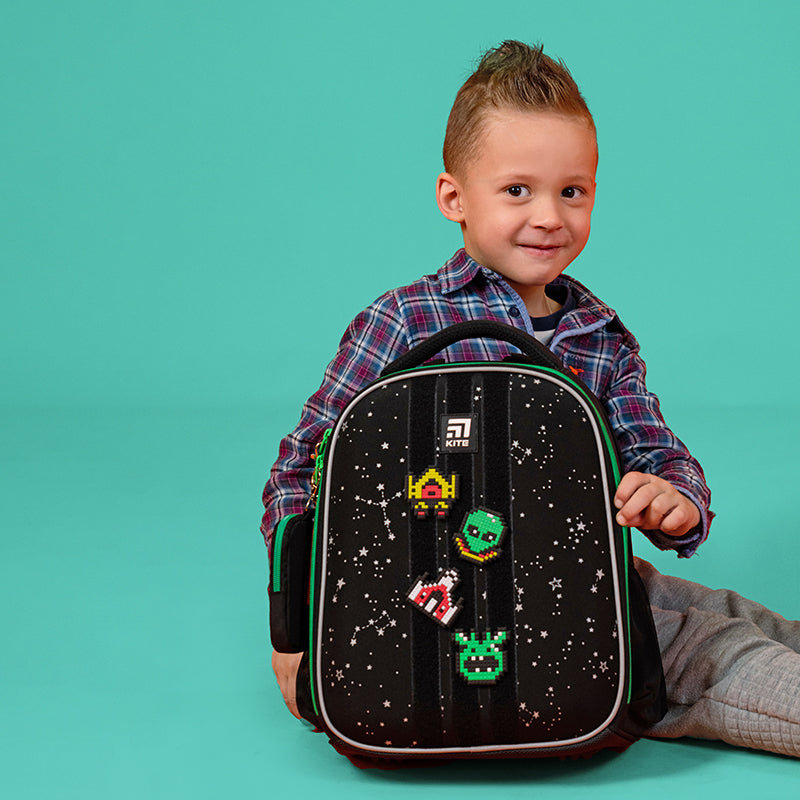 Рюкзак шкільний каркасний Kite Education UFO K24-555S-7