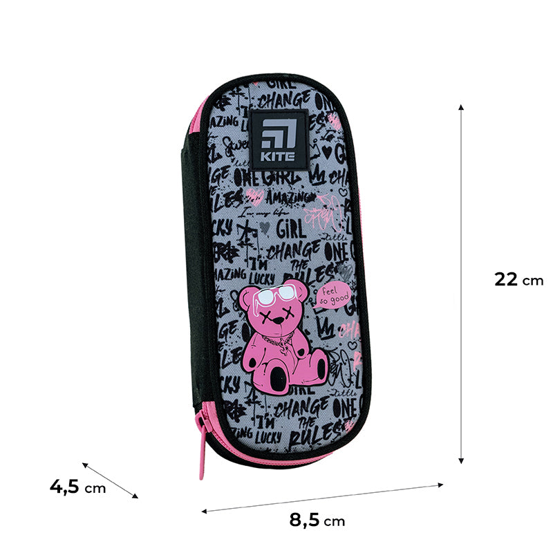 Пенал Kite Lucky Girl K24-599-1
