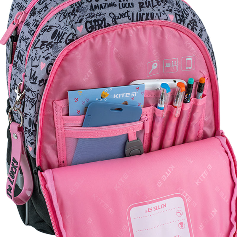 Рюкзак шкільний Kite Education Lucky Girl K24-700M-2