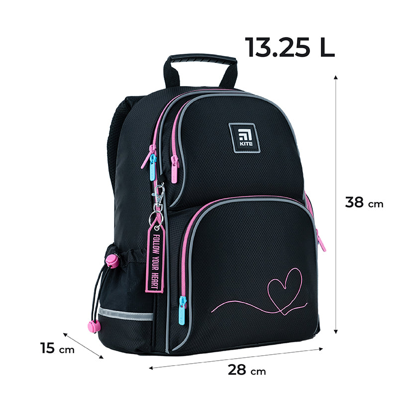 Plecak Kite Education Heart K24-702M-1 (LED)
