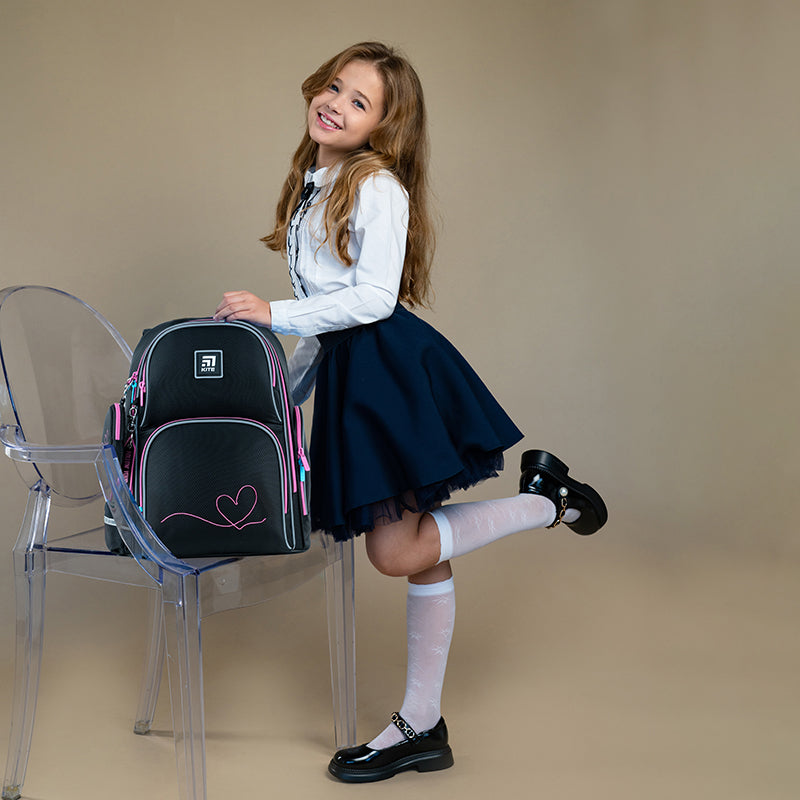 Plecak Kite Education Heart K24-702M-1 (LED)