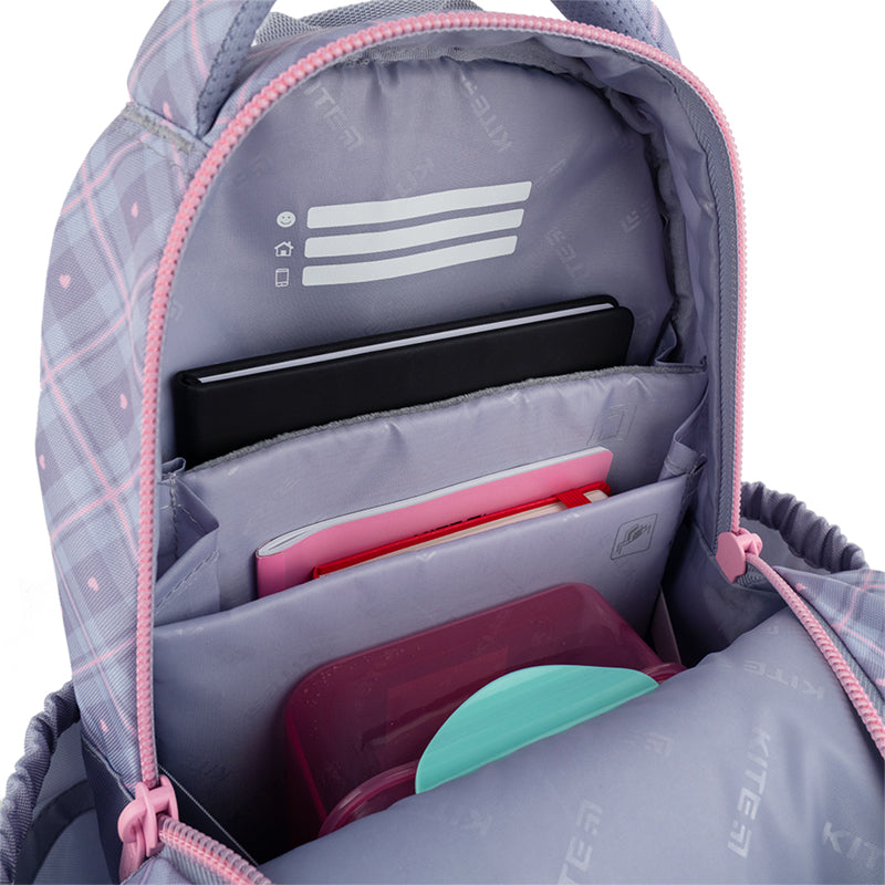 Tornister Kite Education Fluffy Heart K24-724S-1