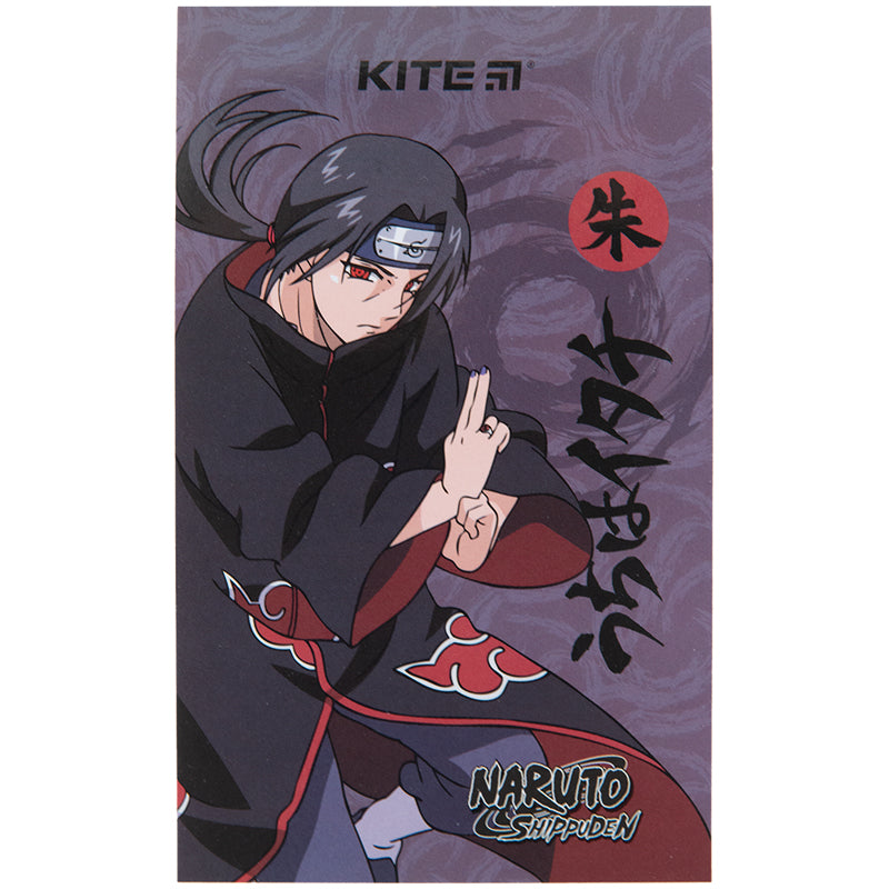 Notatnik blok biurowy Kite Naruto NR23-195, A6, 50 kartek, nieliniowany