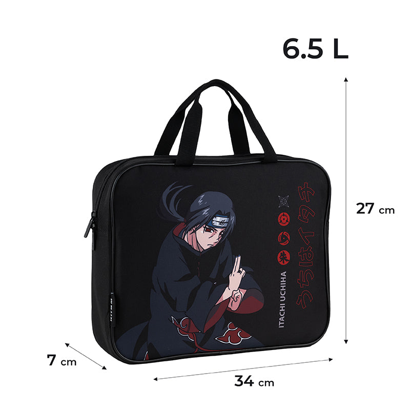 Szkolna tekstylna torba Kite Naruto NR24-589, 1 komora, A4