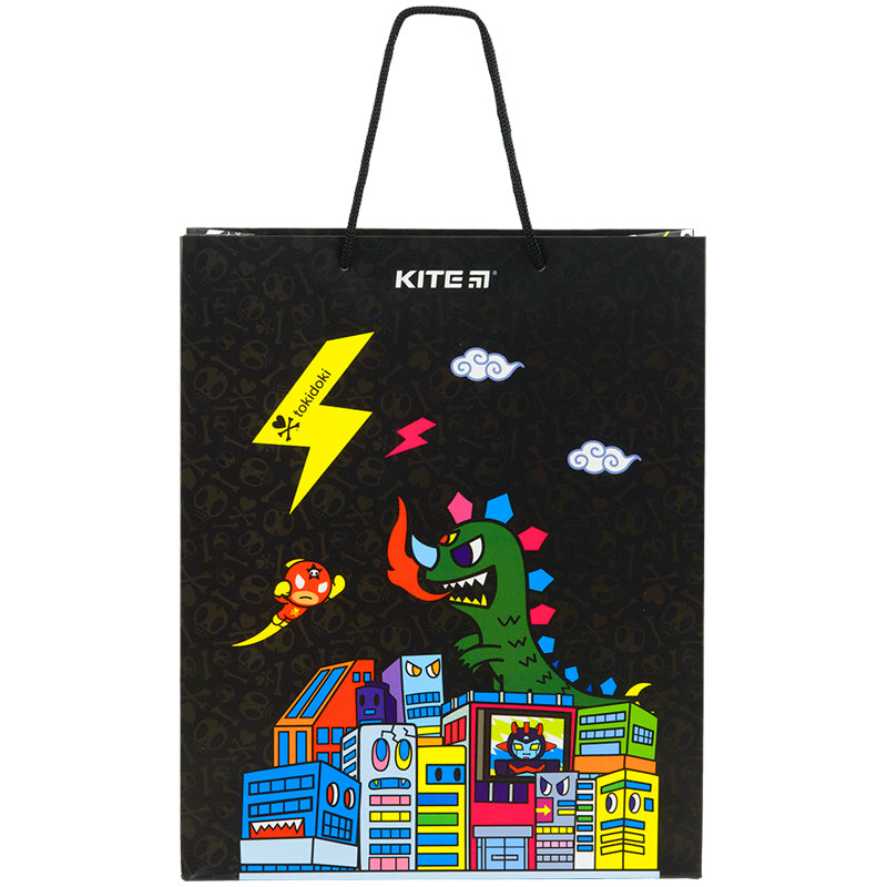 Пакет паперовий подарунковий Kite tokidoki TK22-266K, 26х32см