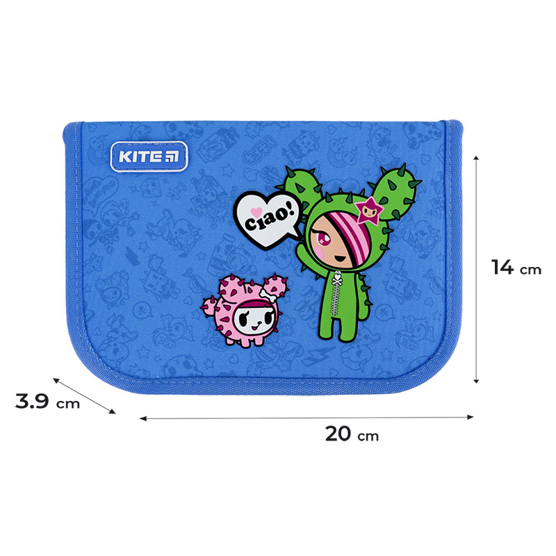 Piórnik Kite tokidoki TK24-621, jednokomorowy, 1-klapkowy, bez wyposażenia