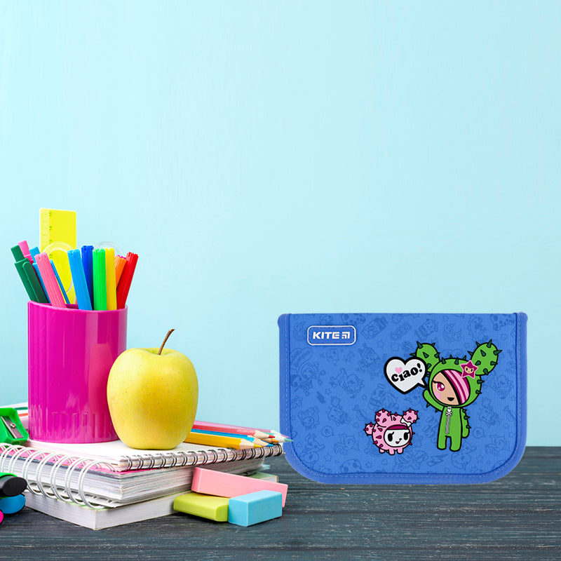 Piórnik Kite tokidoki TK24-621, jednokomorowy, 1-klapkowy, bez wyposażenia