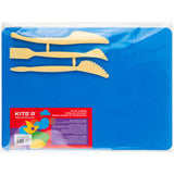 Zestaw do modelowania Kite K17-1140-02 (deseczka 180x250 mm + 3 szpatułki do wyc.), niebieski